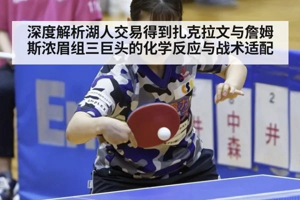 深度解析湖人交易得到扎克拉文与詹姆斯浓眉组三巨头的化学反应与战术适配